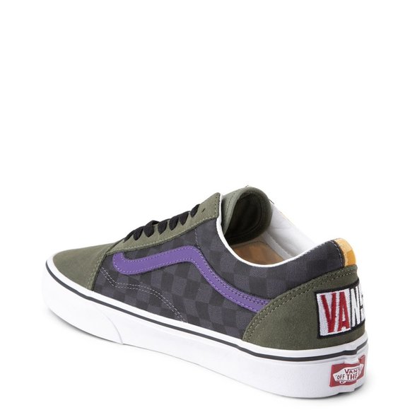 vans slip on otw rally checkerboard skate shoe